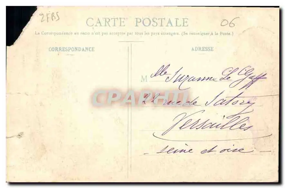 Monte-Carlo - Les Jardins - Ansicht auf den Cap Martin — Sammlung RCP, Foto Nr. 111 - Rückseite