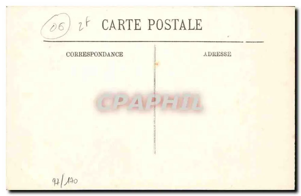 Ile Saint-Honorat — Das Verstärkte Alte Kloster — LL - Rückseite