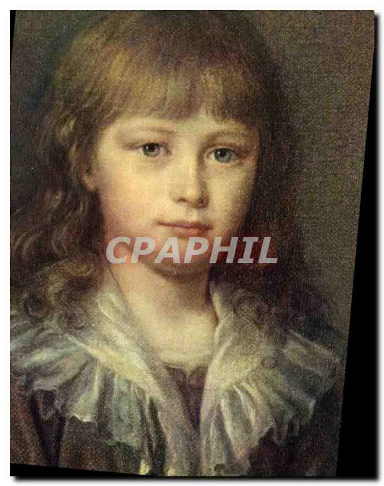 Porträt einer jungen Mädchen — Ausstellung Marie-Antoinette, Versailles 1955 — Verlag: Nationaler Kinderrat - Vorderseite
