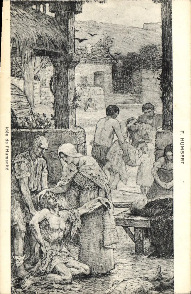 Cena da Humanidade — ideia da Humanidade — F. HUMBERT - Frente