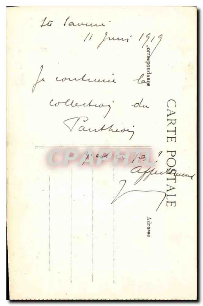 Cena da Humanidade — ideia da Humanidade — F. HUMBERT - Verso