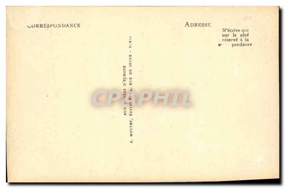 Estátua romana — Villa do Papa Jules-Apollon (encontrada em Véro) — Cliché Anderson - Verso