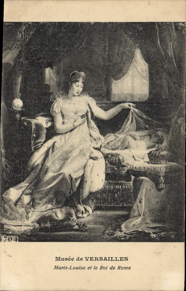 Marie-Louise und der König von Rom — Museum von VERSAILLES — Nr. 704 - Vorderseite