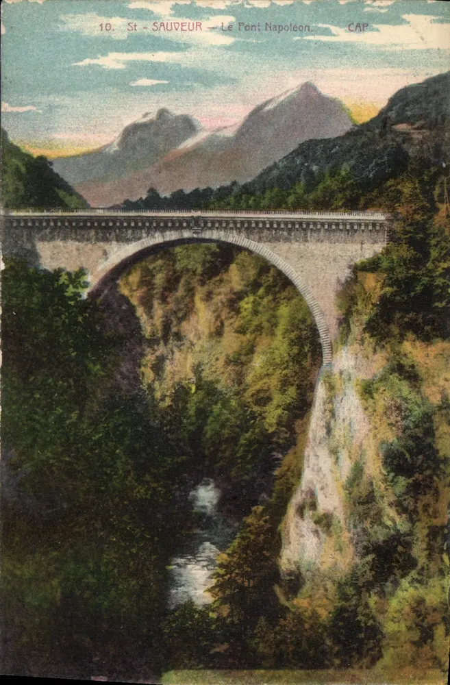 St-Sauveur — O Ponte Napoléon — CAP - Frente