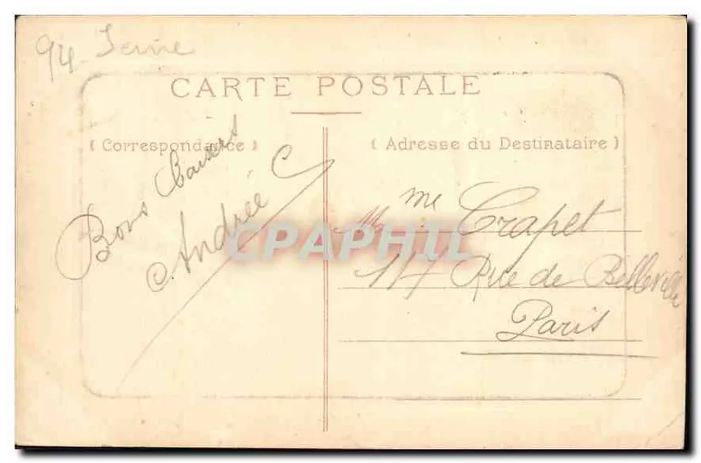 Hospicjum Brévannes - Zamek — Miard, wyd. — n°6 - Rewers