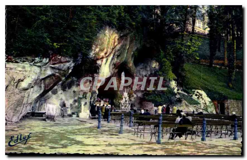 Lourdes — A Grotta Milagrosa — Edição P. Dodcet, 8, Place Peyramale, Lourdes - Frente
