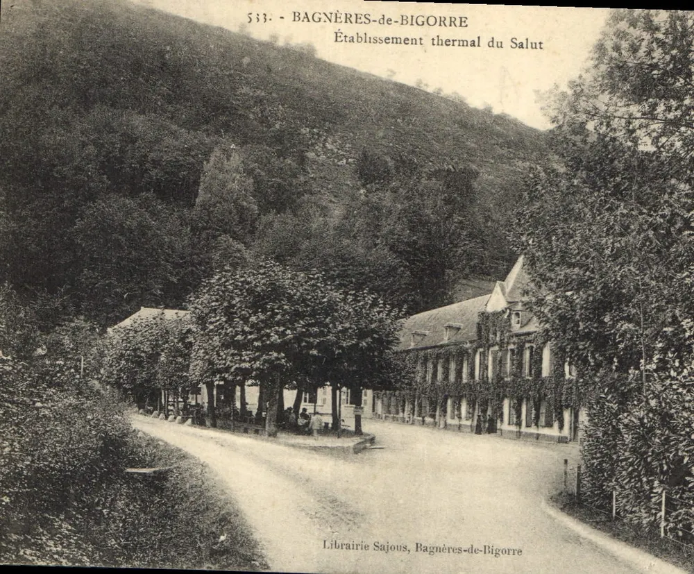 Bagnères-de-Bigorre — Thermalbad Salut — Buchhandlung Sajous - Vorderseite