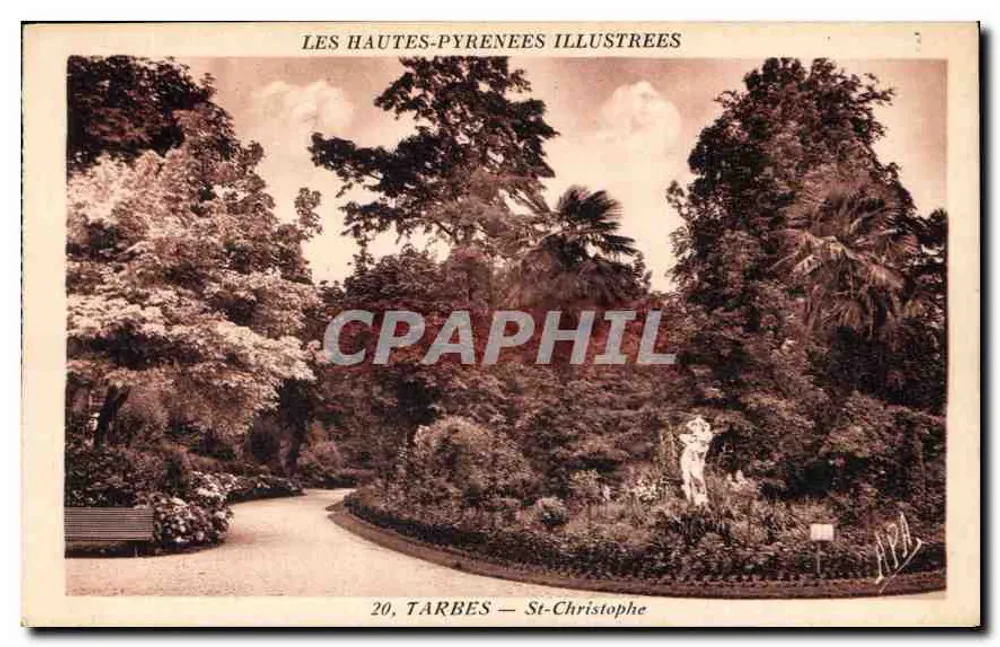 St-Christophe — Jardim — Les Hautes-Pyrénées Illustrees - Frente