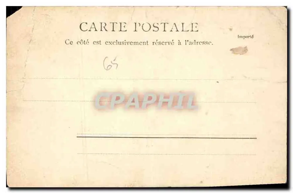 La Grotte — scène de pèlerinage avec foule sous parasols — Édition de l'Affaire Catholique Lourdes — n°1 - Rewers