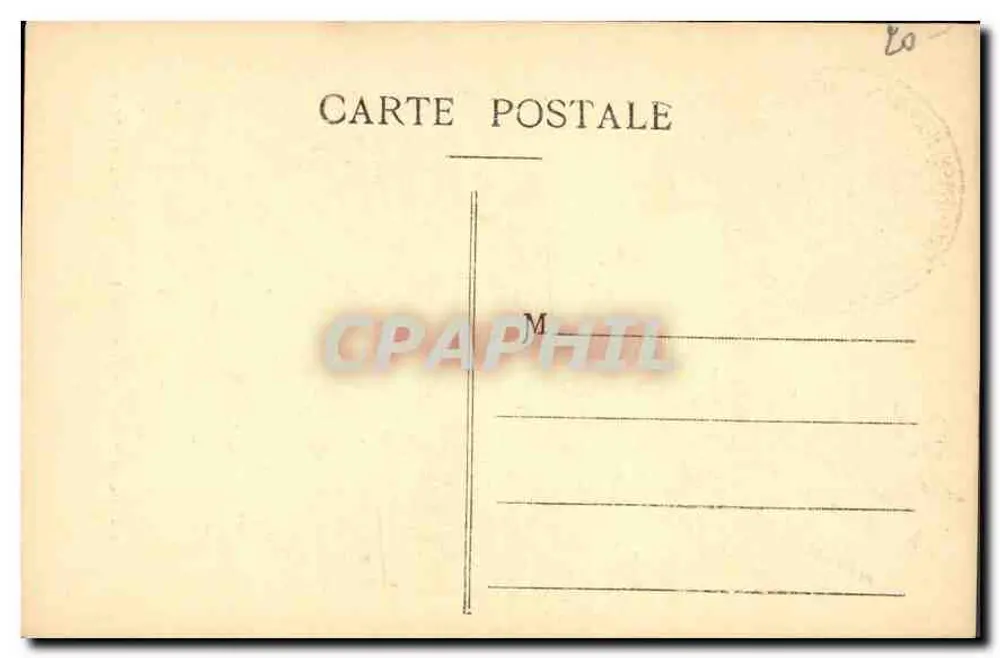 Pan Touffle — Künstlerische Sammlung der Tucosine — Serie 1 Nr. 1 — Werbung C. ORSAT, Lyon - Rückseite