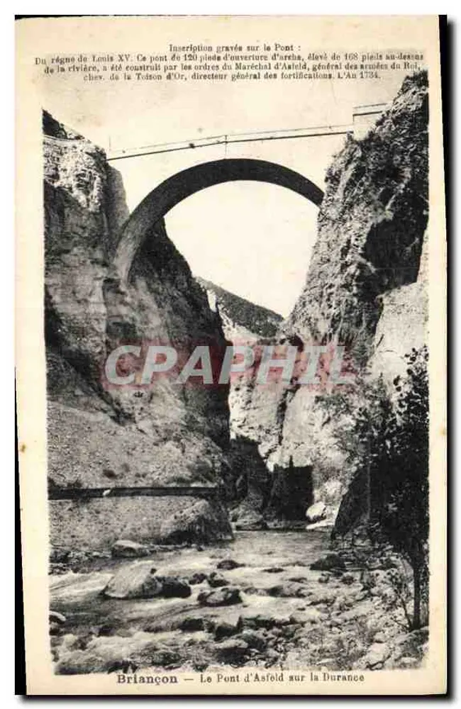 Briancón — Le Pont d'Asfeld sur la Durance — Éditeur Vérandan - Awers