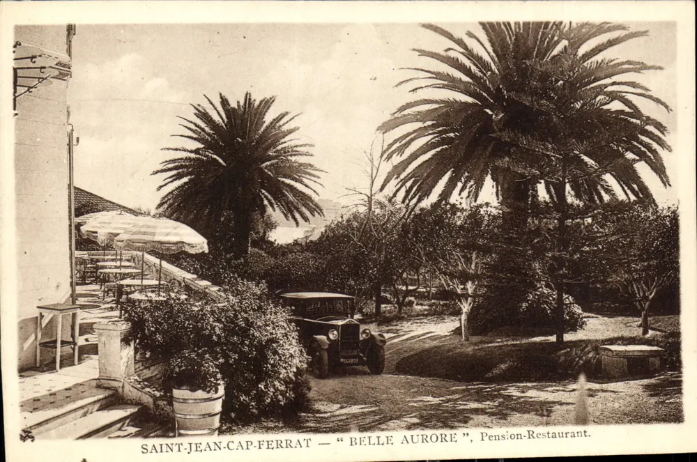 Saint-Jean-Cap-Ferrat — "Belle Aurore", Pension-Restaurant - Vorderseite