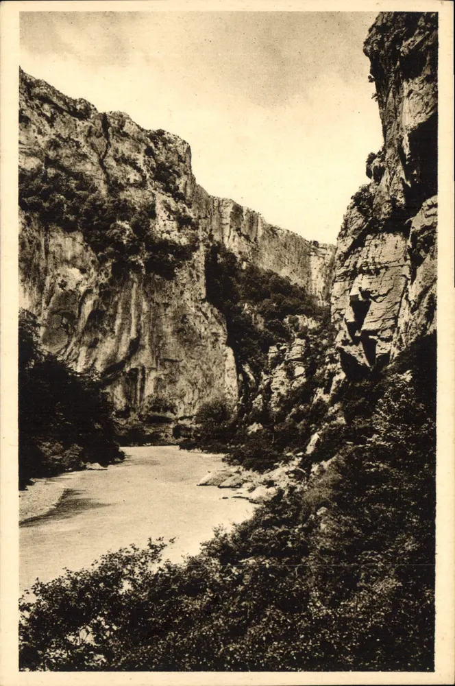 Grand Canyon du Verdon — Etroit des Cavallers — Les Éditions Frank, Nice - Vorderseite