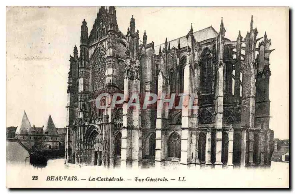 Beauvais — La Cattedrale — Vista Generale — LL - Recto