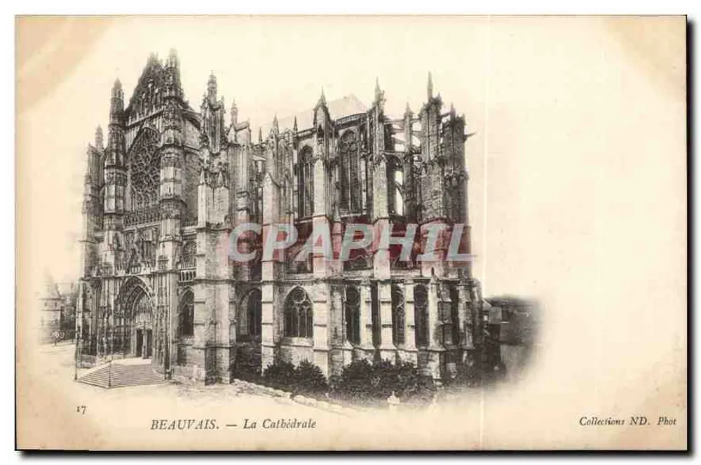 Beauvais — A Catedral — Coleções ND. Phot - Frente