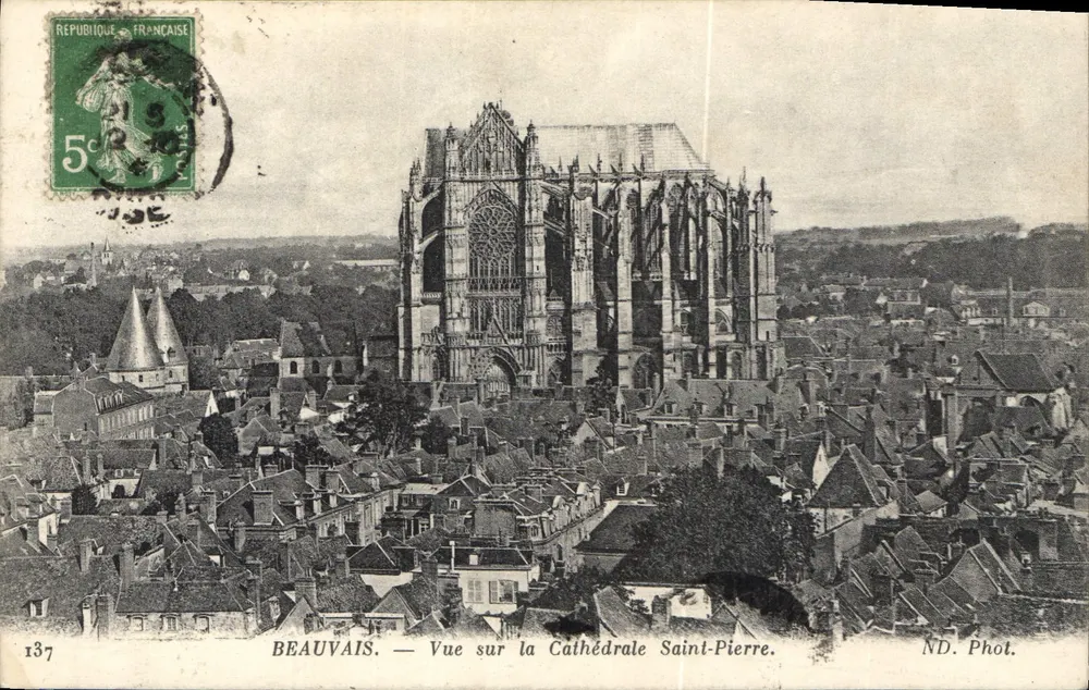 Beauvais — Ansicht der Kathedrale Saint-Pierre — ND. Phot. n°137 - Vorderseite