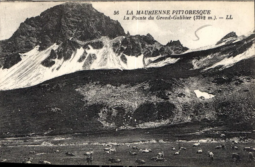 La Maurienne Pittoresque — La Pointe du Grand-Galibier (3242 m.) — LL - Vorderseite