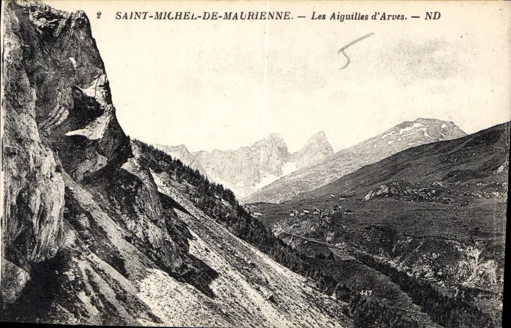 Saint-Michel-de-Maurienne — Les Aiguilles d'Arves — ND - Vorderseite
