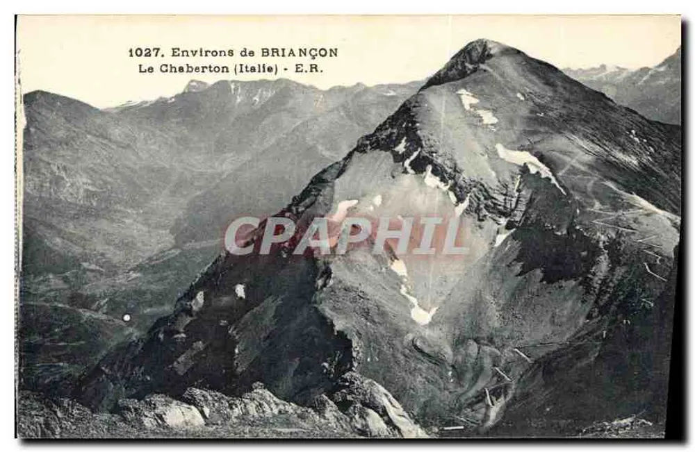 ले चेबर्टोन (इटली) — ब्रियान्सॉन के आसपास — E.R. — संख्या 1027 - आगे