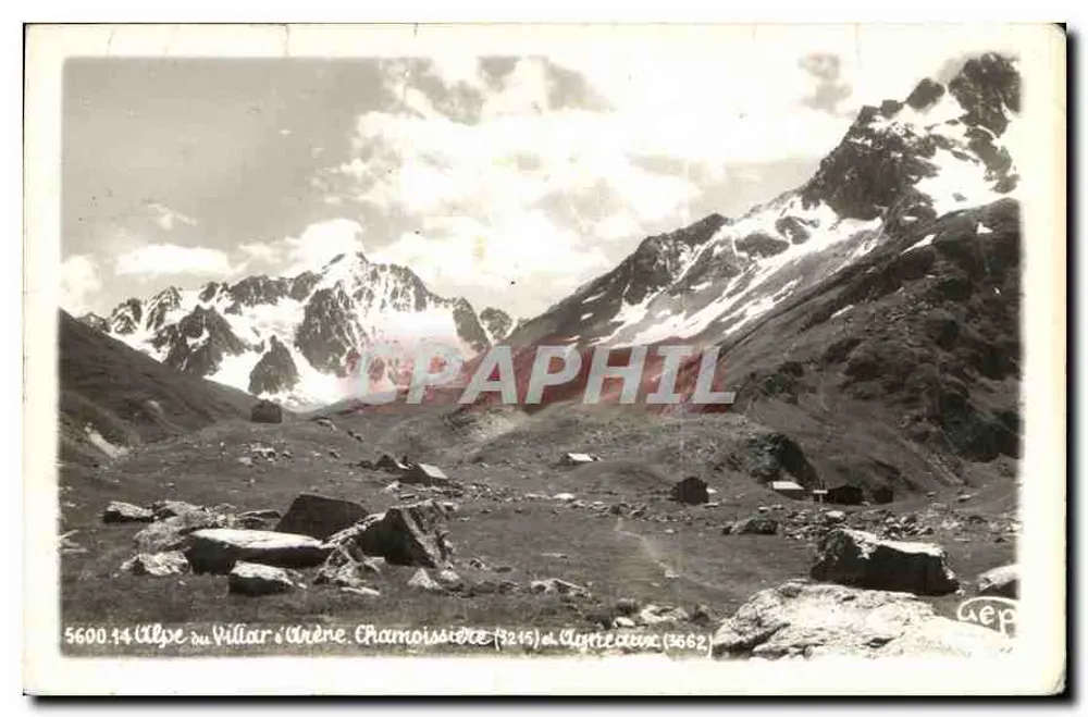 Alpen von Villar d'Ornène — Chamossière (3245) und Aigretaux (3662) — GEP - Vorderseite