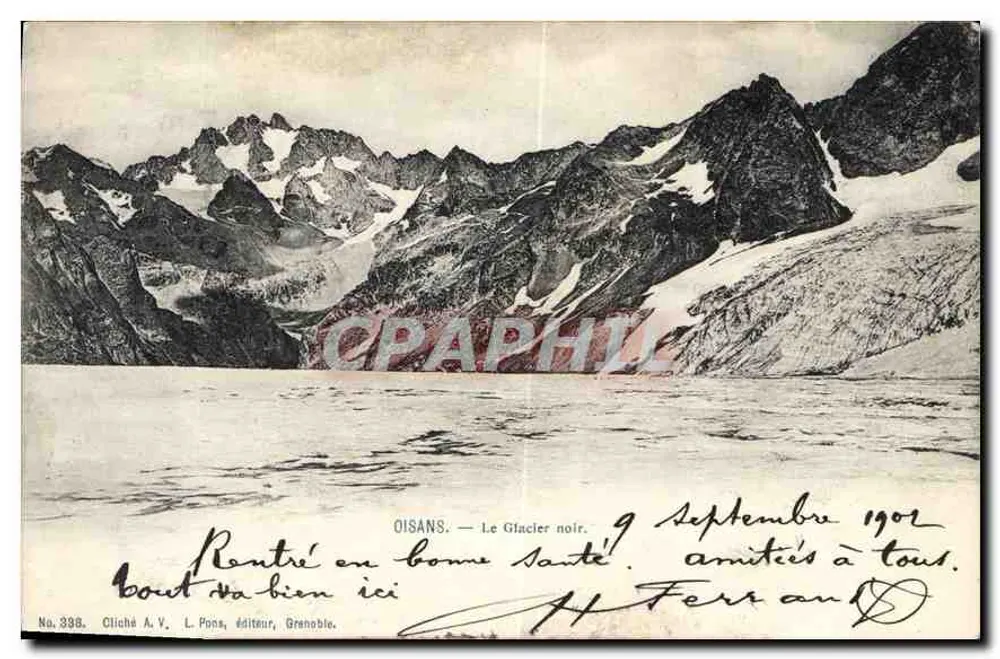 ओइसांस — काला ग्लेशियर — एल. पॉंस, प्रकाशक, ग्रेनोबल, क्रमांक 398 - आगे