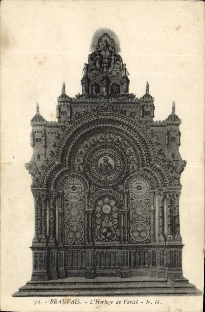 Beauvais — A Relógio da Verdade — N. G. - Frente