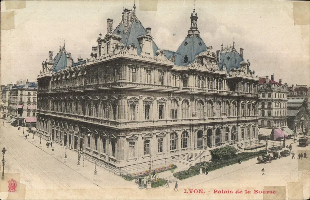 LYON - Palácio da Bolsa - Nancy - Frente