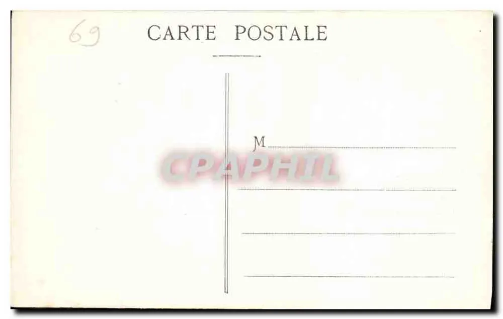 LYON — Place de la République und Straße President-Carnot — E. R. - Rückseite