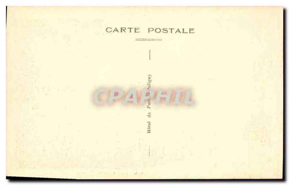 Poligny (Jura) — Le Trou de la Lune — Route de Chamole - Rückseite