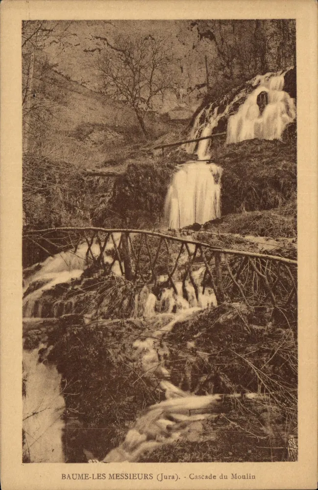 Baume-les-Messieurs (Jura) — Cascade du Moulin — unbekannter Verleger - Vorderseite