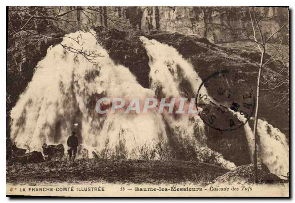 Baume-les-Messieurs — Cascade des Tufts — La Franche-Comté Illustrée n°14 - Vorderseite