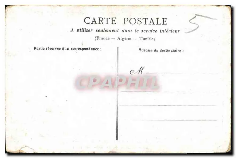 Mädchen mit Blumenbouquet — Szenen aus einer Karteikarte — Verlag nicht sichtbar - Rückseite