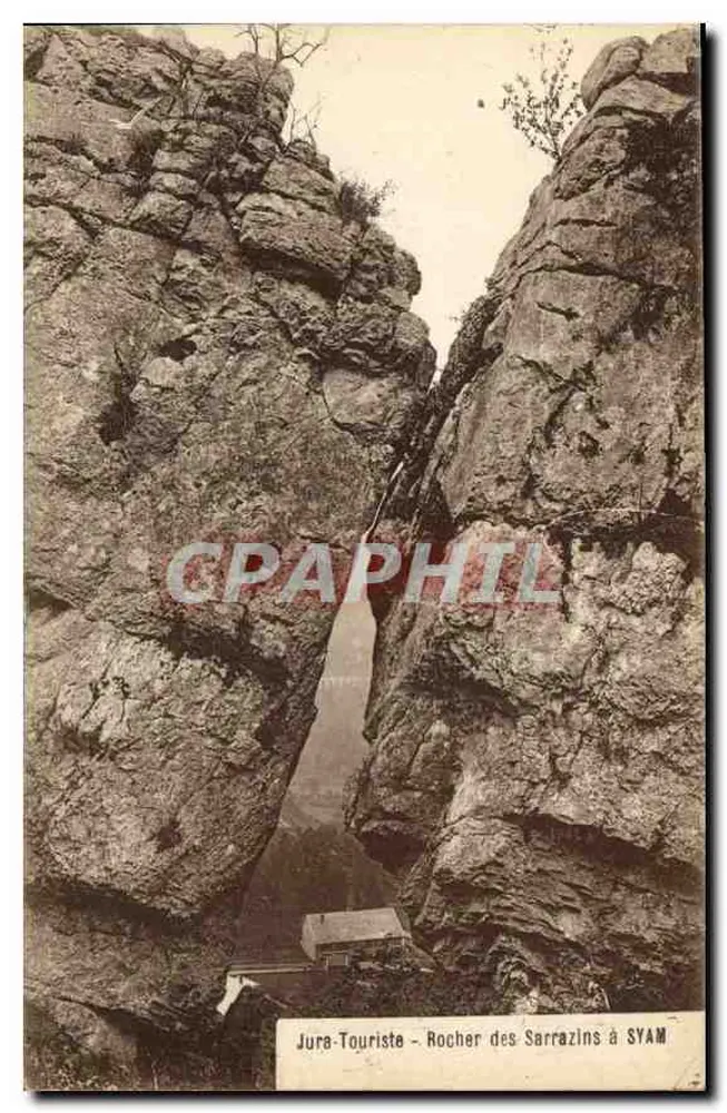 Rocher des Sarrazins bei SYAM — Jura-Touriste - Vorderseite
