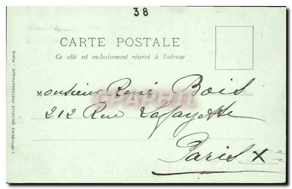 Das Dauphiné — Die Tal der Véron und die Fétoyès — LL - Rückseite