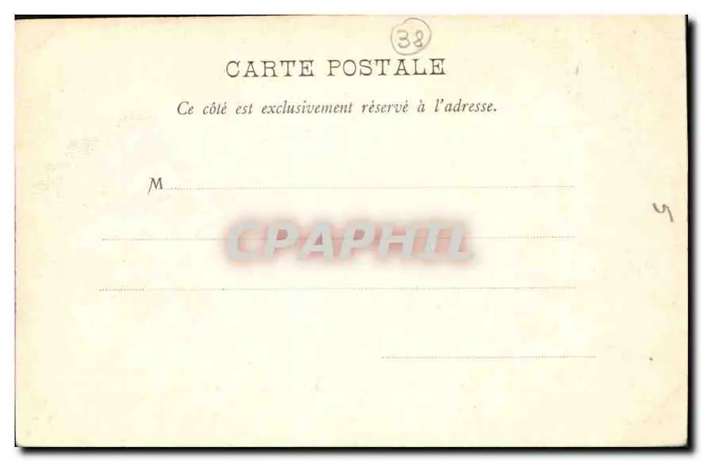 Massiv des Pelvoux — La Meije (3987 m), Le Pic Central — Foto von V. Sella — Papeterie des Alpes, Eug. Robert, Grenoble - Rückseite