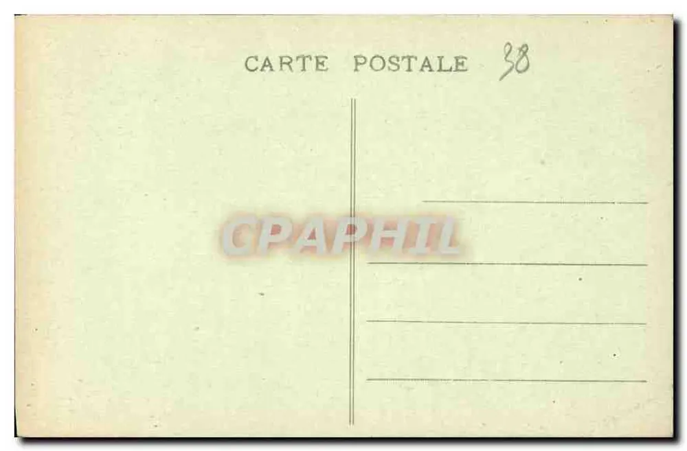 O Pic do Olhete — Rota da Grande-Chartreuse — G. D., edit., Voiron - 96 - Verso