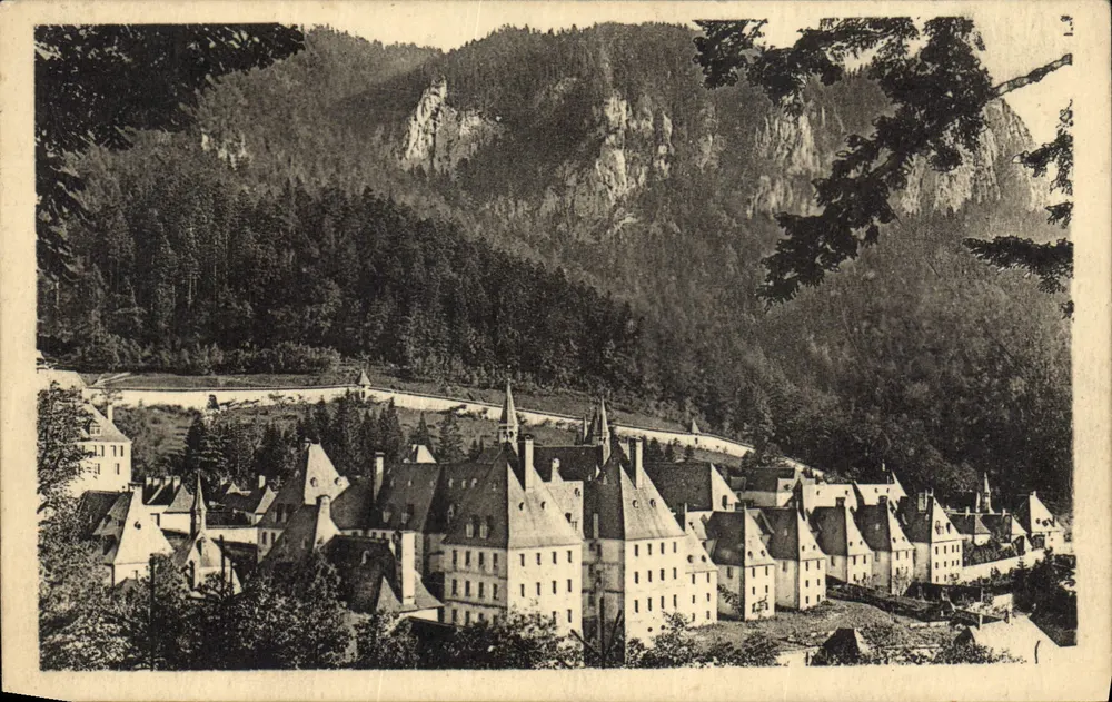 La Grande Chartreuse — Vue d'ensemble — Lévy et Neudorff, imp. Paris - Recto