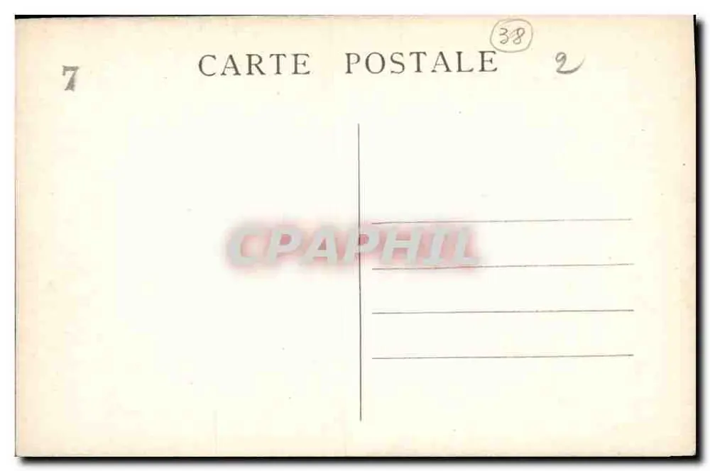 La Chaîne de la Meije (Südseite) — Massif du Pelvoux — E.R. — Verlag E.R. Nr. 740 - Rückseite