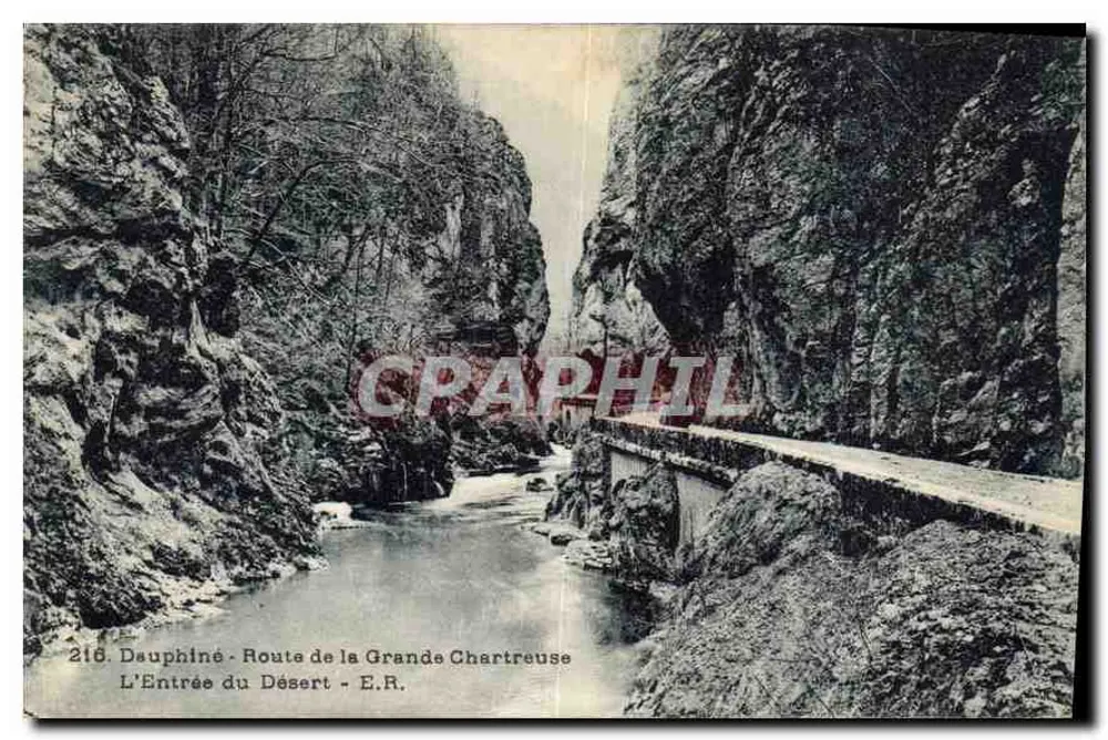 Dauphiné - Route de la Grande Chartreuse - L'Entrée du Désert - E.R. - Vorderseite
