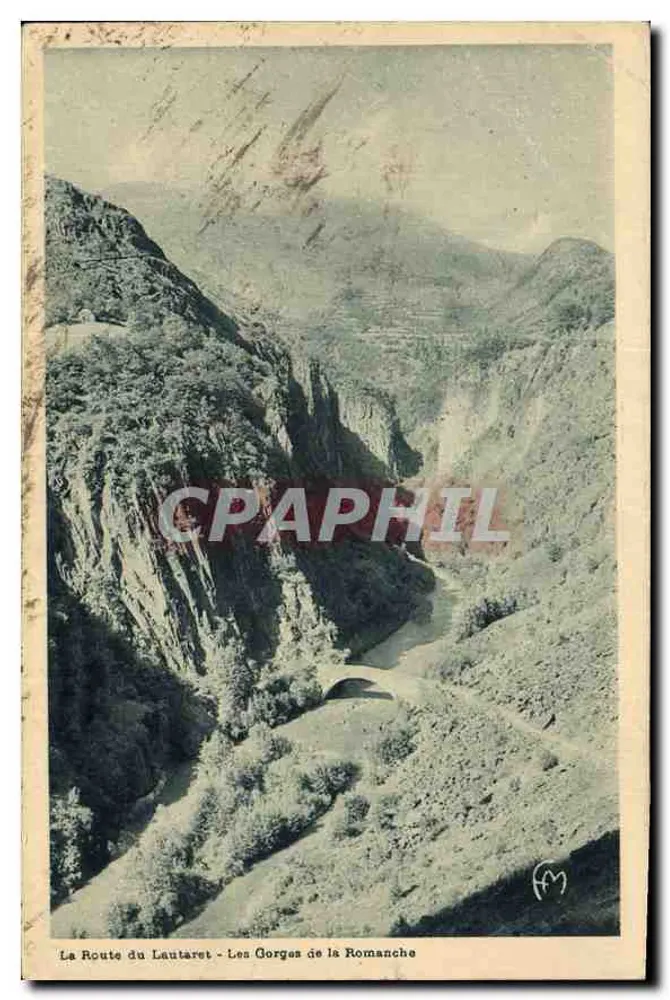Die Gorges der Romanche — Die Route des Lautaret — Editions Marithonno frères - Vorderseite