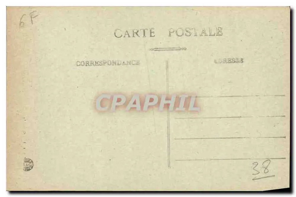 Sassenage — Saída do Germe das Cubas — Cl. A. V. Coll. L. P. — Grenoble - Verso
