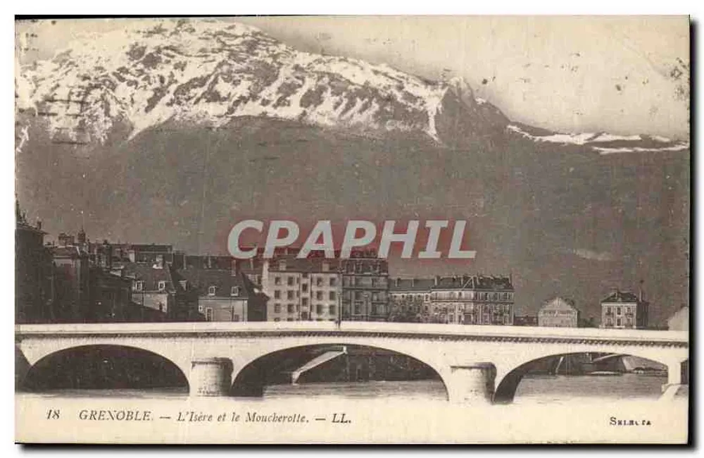 Grenoble — A Isère e o Mouchevotte — LL. - Frente