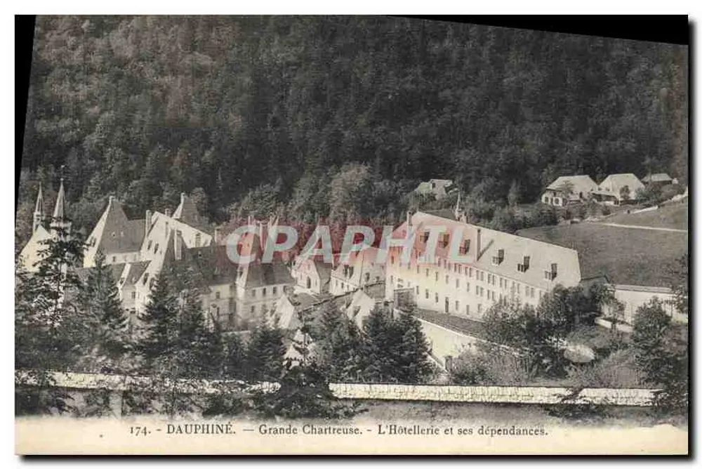 Dauphiné — Grande Chartreuse — Das Hotel und seine Anlagen — Ausgabe B. S. Grenoble - Vorderseite