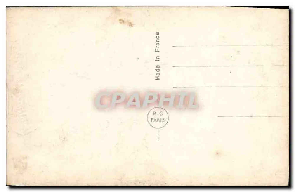 Lächelnde junge Frau — Frohe Neujahr — P-C Paris n°1674 - Rückseite