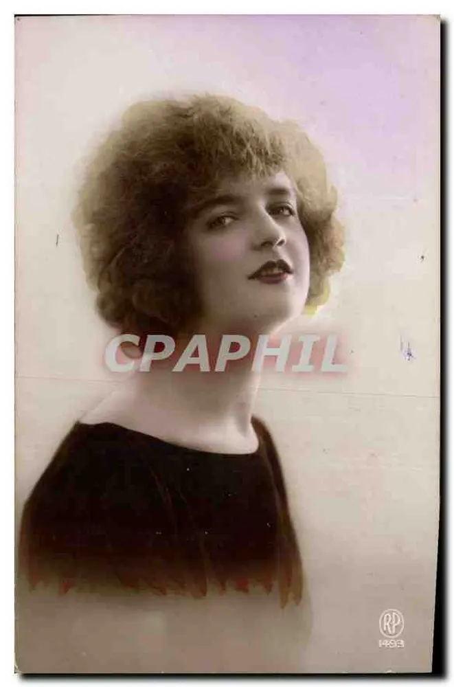 Jovem mulher — retrato — RP 1493 - Frente