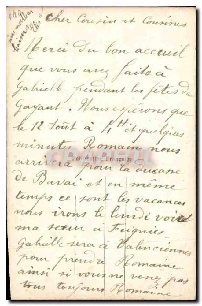 Jovem mulher — retrato — RP 1493 - Verso