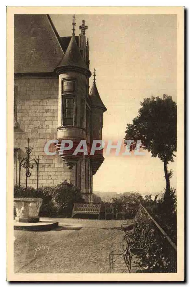 Schloss Chaumont-sur-Loire — Detail — Kunstausgabe YVON, Frankreich - Vorderseite