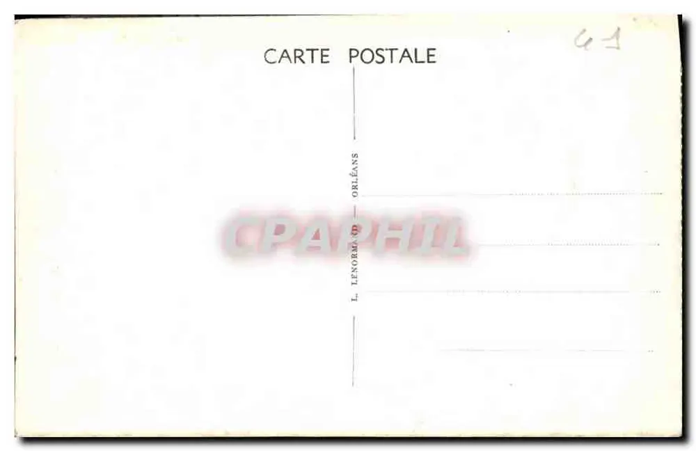Blois (Loir-et-Cher) — A Escada Denis Papin - Verso