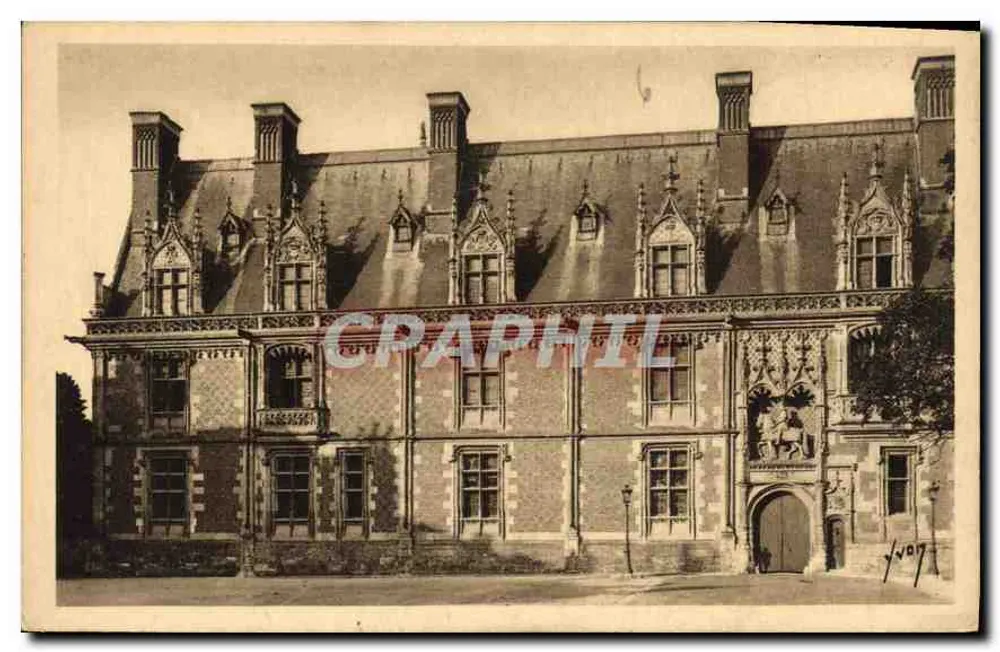 Blois — Schloss — Fassade von Louis XII — Éditions d'Art Wyon - Vorderseite