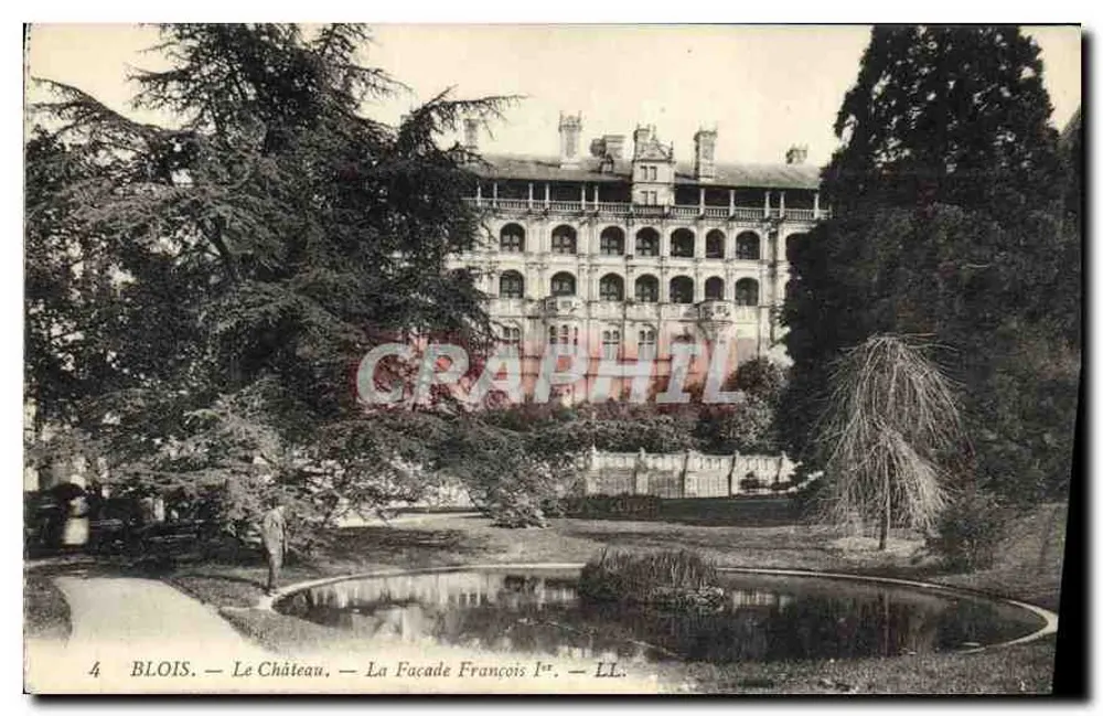 Blois — Das Schloss — Die Fassade von François I. — LL. - Vorderseite